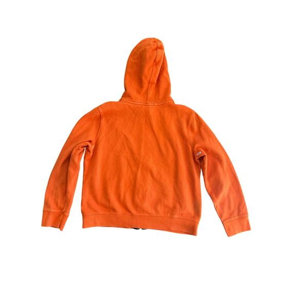 Lauren Ralph Lauren Men's Orange Cotton Blend Full Zip Hoodie Size Large - Picture 2 of 6